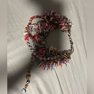 Colorful Beaded Necklace / Choker